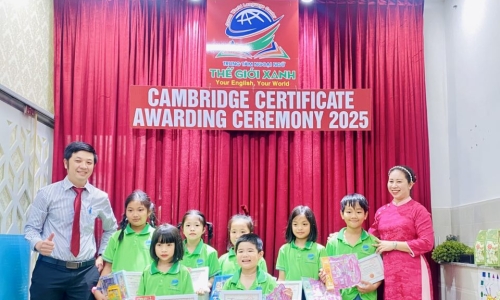 Luyện thi Cambridge cho bé 6–12 tuổi tại Dĩ An