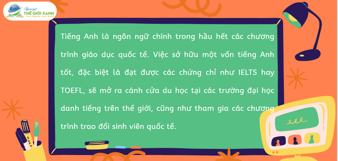 Khóa Tiếng Anh ngắn hạn cho Thanh Niên