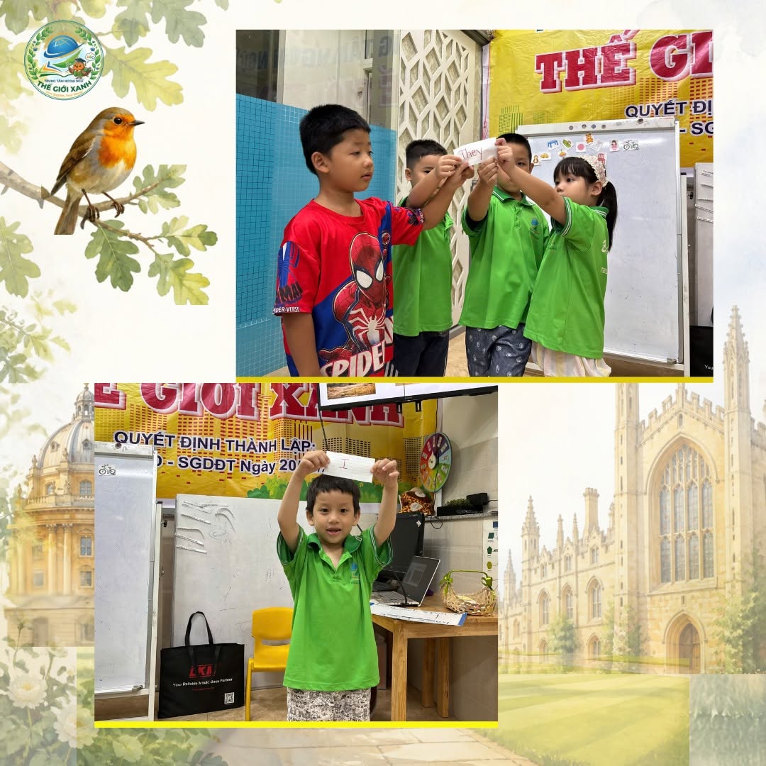 Phương pháp giảng dạy Tiếng Anh Thiếu Nhi tăng trải nghiệm thực tế tại trung tâm