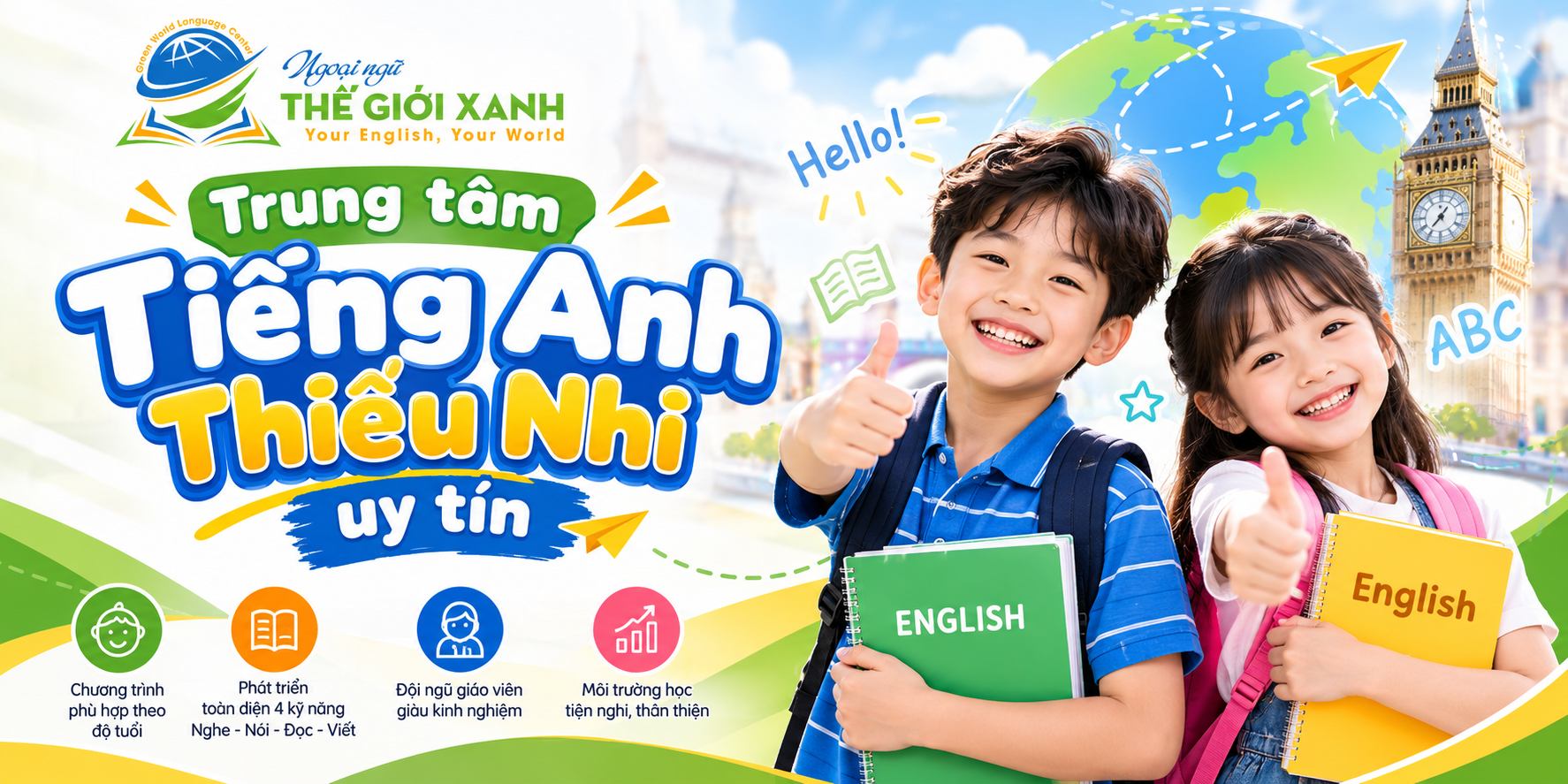 Trung tâm Tiếng Anh Thiếu Nhi uy tín